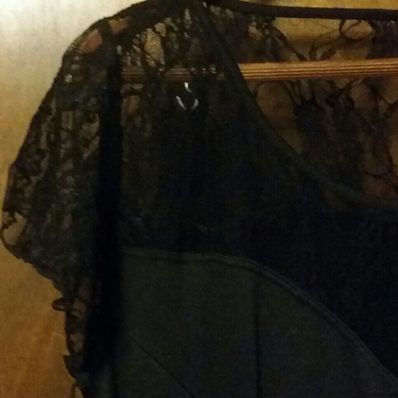 NWT DARE TO WEAR BLACK DRESS WITH LACE - Picture 3 of 8